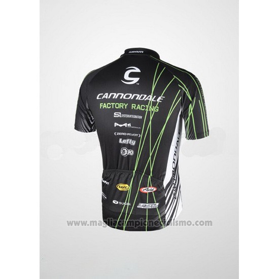 2010 Abbigliamento Ciclismo Cannondale Nero Manica Corta e Salopette